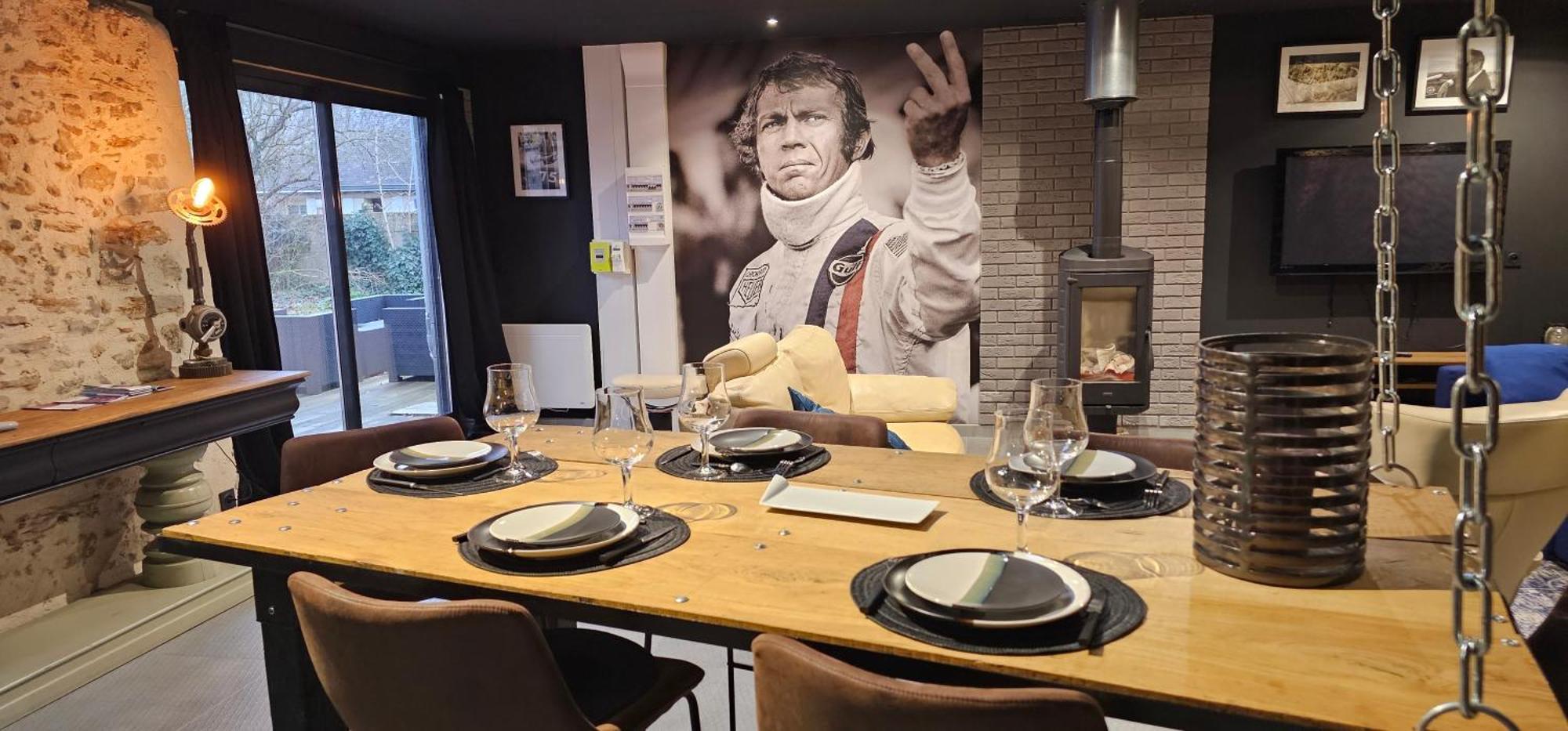 Paddock 24 Arnage - Loft Le Mans Villa Bagian luar foto